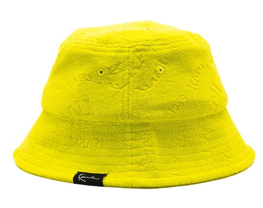 Klobouk Karl Kani Signature Frottee Bucket Hat green