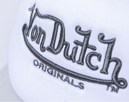 Kšiltovka Von Dutch Trucker Atlanta - Grey/White