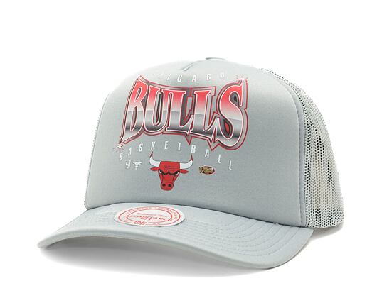 Kšiltovka NBA Glow Up Trucker Chicago Bulls Grey