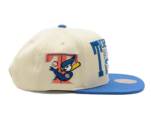 Kšiltovka Mitchell & Ness Speed Zone Snapback Toronto Blue Jays Off White