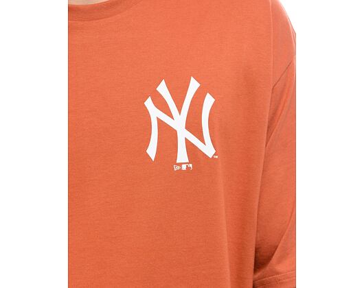 Triko New Era MLB World Series Oversized Tee New York Yankees - Terracotta / Dark Green