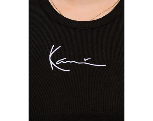 Dámské Tílko Karl Kani Small Signature Essential Racer Rib Top black