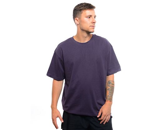 Triko Brandit Heavy Oversize Tee Purplenight