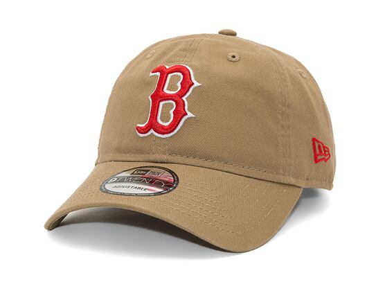 Kšiltovka New Era - 9TWENTY Classic Dad Cap - Boston Red Sox - Khaki