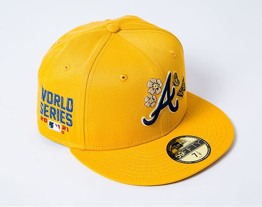 Kšiltovka New Era - 59FIFTY MLB City Flower Icon - Atlanta Braves - Yellow