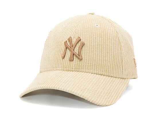 Dámská kšiltovka New Era - 9FORTY Cord - NY Yankees - Beige