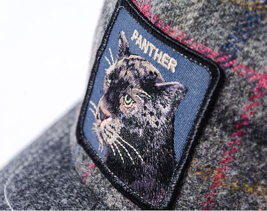 Kšiltovka Goorin Trucker - Moon Panther - Grey