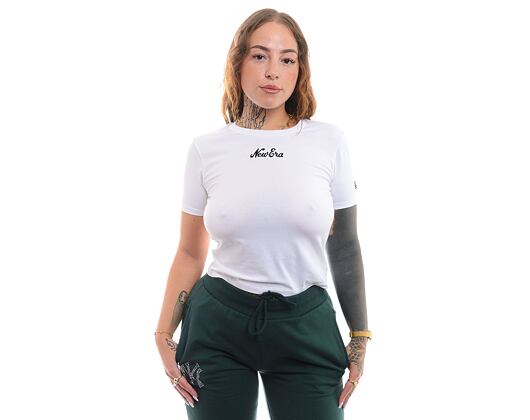 Dámské triko New Era - Slim Tee - White / Black