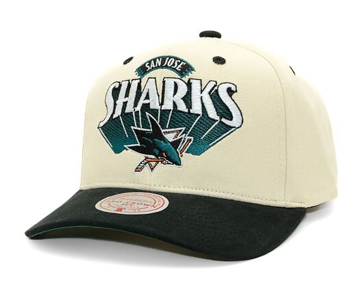 Kšiltovka Mitchell & Ness NHL Horizon Pro Snapback Sharks