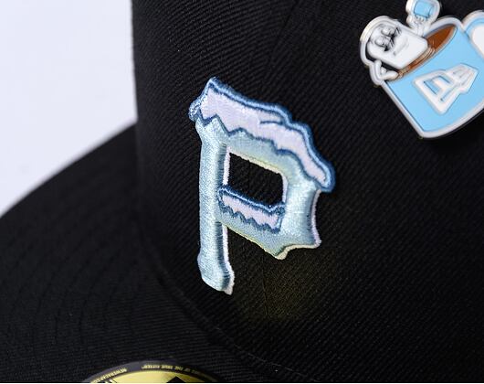 Kšiltovka New Era - 59FIFTY "Wintertime Pin" - Pittsburgh Pirates - Black