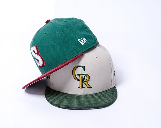 Kšiltovka New Era - 59FIFTY MLB Contrast Cord - Seattle Mariners - Green