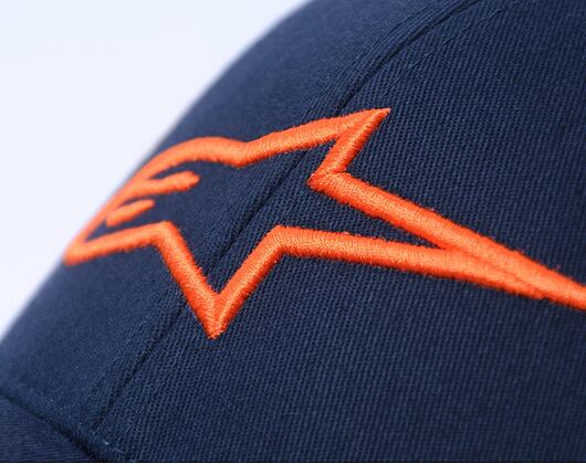 Kšiltovka Alpinestars - Ageless Curve - Navy/Orange