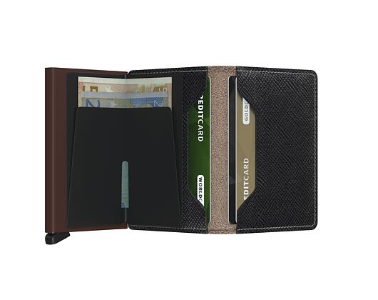 Secrid Slimwallet Saffiano Brown