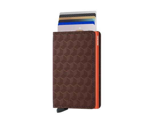 Secrid Optical Brown-Orange Wallet