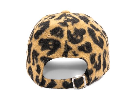 Dámská Kšiltovka New Era 9FORTY Womens MLB Leopard New York Yankees Leopard Camo / Black