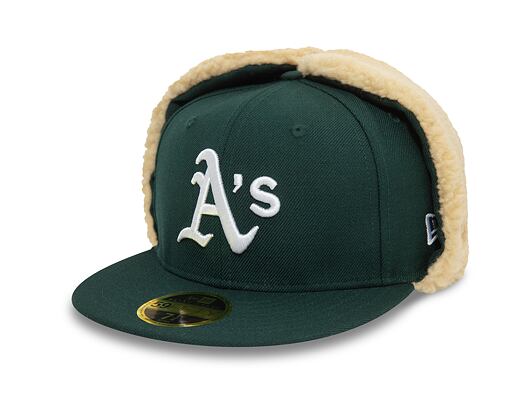 Kšiltovka New Era - 59FIFTY Dogear MLB - Oakland Athletics - Green