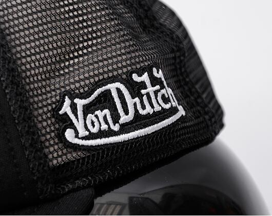 Kšiltovka Von Dutch - Trenton Trucker  - Polyester Foam - Black/Mermaid