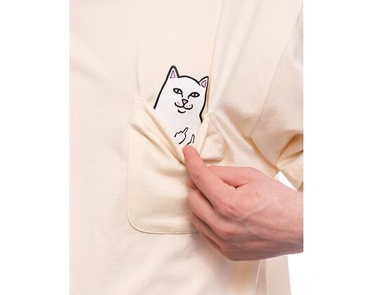 RIP N DIP Lord Nermal Pocket Tee Natural