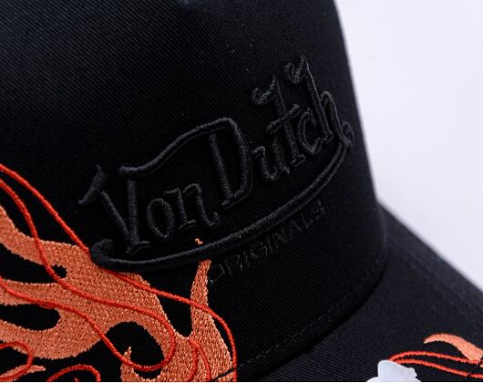 Kšiltovka Von Dutch - Trucker Tribeca - Caps - Cot Twill - Black/Red