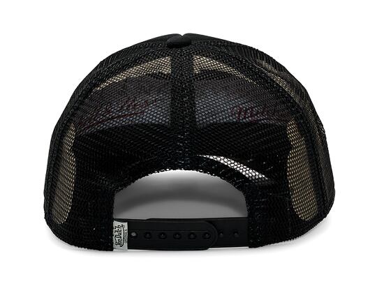 Kšiltovka Von Dutch - Trucker Flora - Caps - Polyester Foam - Black