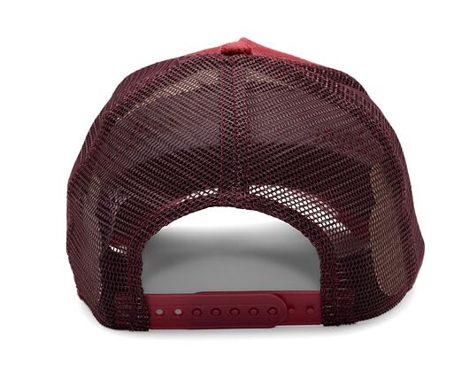 Kšiltovka New Era - Patch Cord 9FORTY Trucker - Burgundy