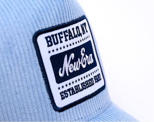 Kšiltovka New Era - Patch Cord 9FORTY Trucker - Pastel Blue / Navy