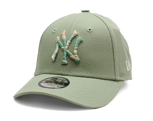 Dětská Kšiltovka New Era - MLB Infill 9FORTY - NY Yankees - Mint Green