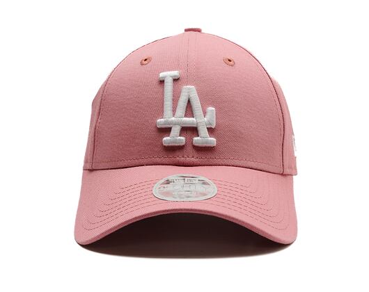 Dámská Kšiltovka New Era - MLB Essential 9FORTY - LA Dodgers - Pink / White