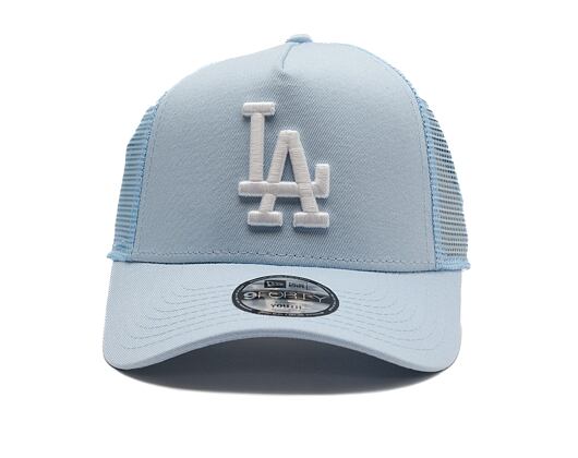 Dětská Kšiltovka New Era - MLB Essential 9FORTY Trucker - LA Dodgers - Pastel Blue / Navy