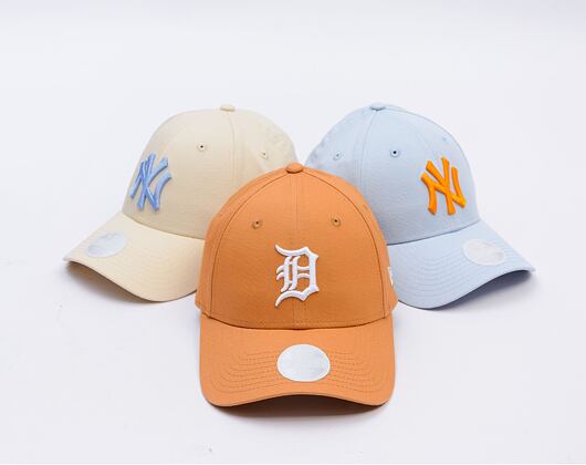 Dámská Kšiltovka New Era - MLB Essential 9FORTY - Detroit Tigers - Ochre / White