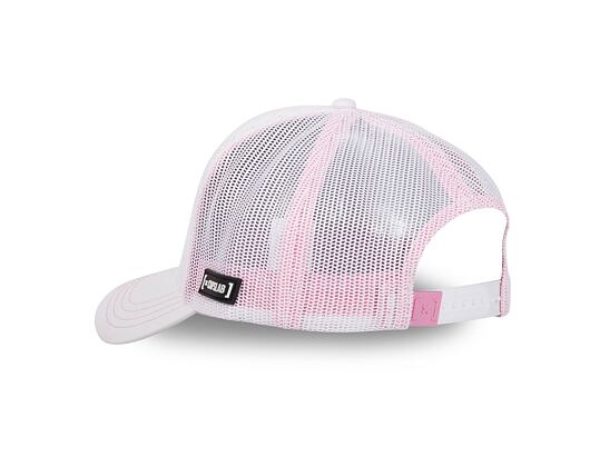 Kšiltovka Capslab - Trucker Barbie - White / Pink