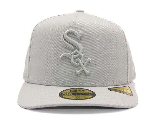 Kšiltovka New Era - MLB Color Pack 59FIFTY A-Frame - Chicago White Sox - Silver Grey