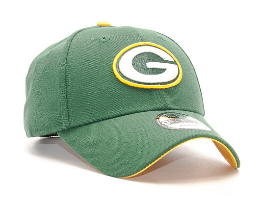New Era The League Green Bay Packers 9FORTY Team Colors Strapback Cap