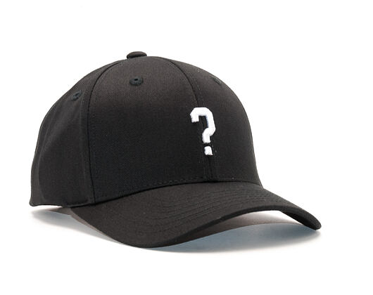 State of WOW Question Mark SC9201-990? Baseball Cap Crown 2 Black/White Strapback