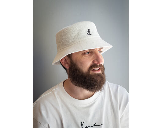 Kangol Bermuda Bucket K3050ST-WH103 White