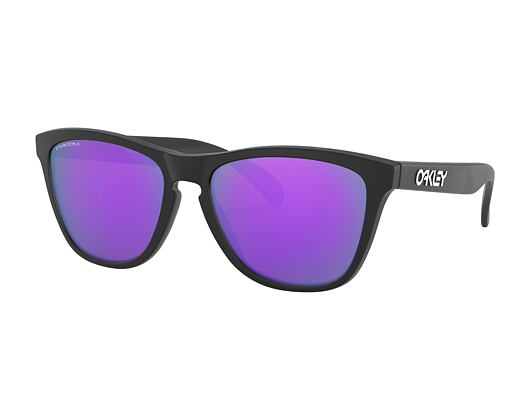 Oakley Frogskins Matte Black/Prizm Violet OO9013-H655 Sunglasses