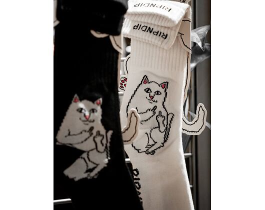 RIP N DIP Lord Nermal Socks RND2111 White