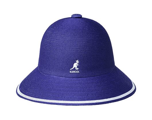 Kangol Tropic Wide Brim Stripe Casual Grape K3397-GR507 Bucket Hat