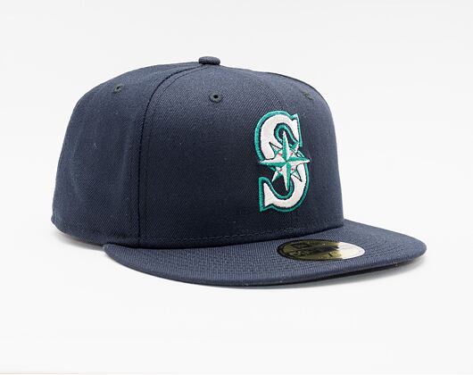 New Era 59FIFTY MLB Authentic Performance Seattle Mariners Fitted Team Color Cap