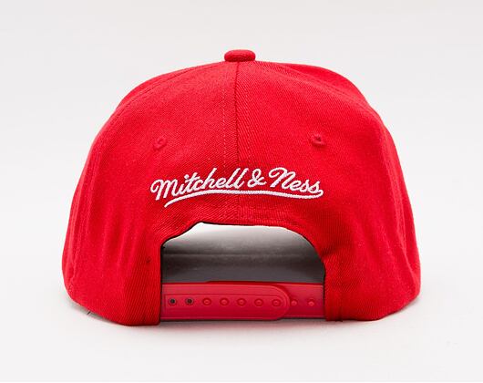 Mitchell & Ness Team Ground 2.0 Stretch Snapback Chicago Bulls Red Cap