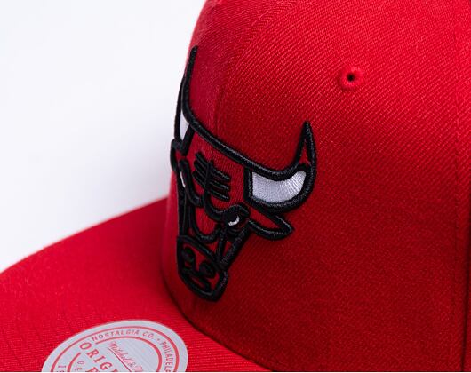 Mitchell & Ness Team Ground 2.0 Snapback Chicago Bulls Red Cap