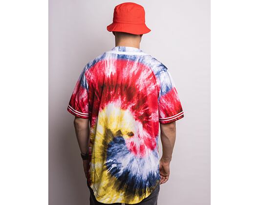 Karl Kani Serif Tie Dye Baseball Shirt multicolor T-Shirt