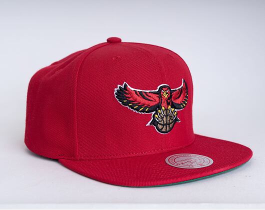 Mitchell & Ness Atlanta Hawks Team Ground 2.0 Snapback HWC Red Cap