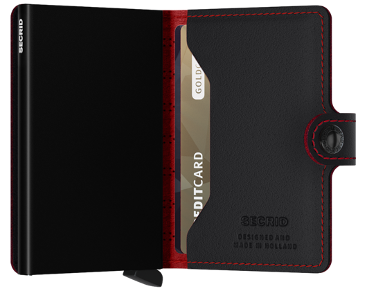 Secrid Fuel Black-Red Wallet