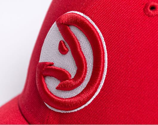 New Era 9FORTY NBA The League Atlanta Hawks Team Color Velcro Strapback Red Cap