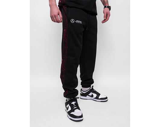 New Era Mercedes E-sports Motherboard Joggers Black Sweatpants