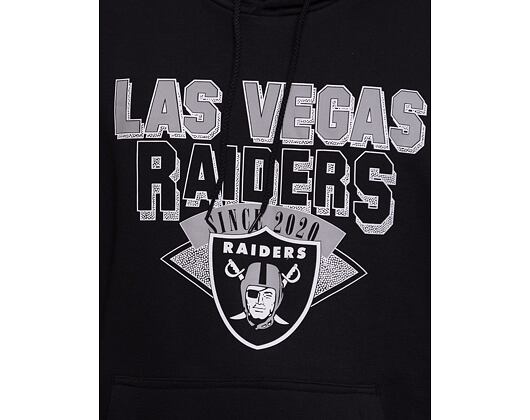 New Era NFL Team Logo Pull Over Hoody Las Vegas Raiders Black/White