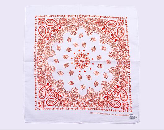 Urban Classics Bandana White/Orange