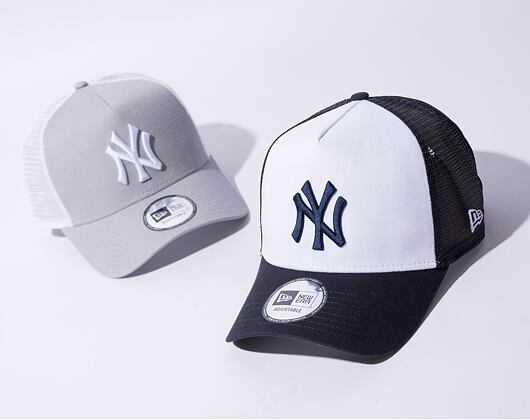 New Era 9FORTY A-Frame Trucker MLB Team Color Block New York Yankees Team Color Cap