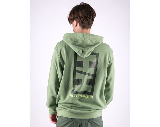 Mikina Helly Hansen Core Graphic Sweat Hoodie Jade 2.0